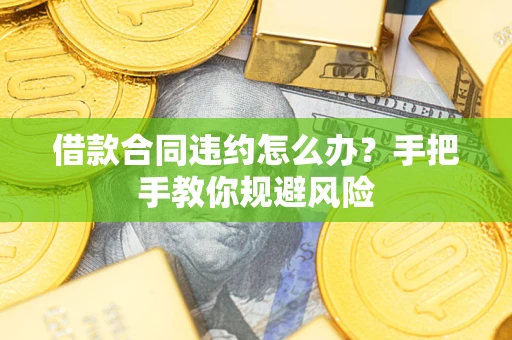 济南借款合同违约怎么办？手把手教你规避风险