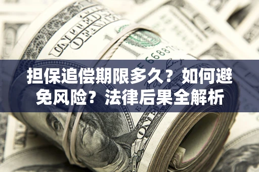 济南担保追偿期限多久？如何避免风险？法律后果全解析