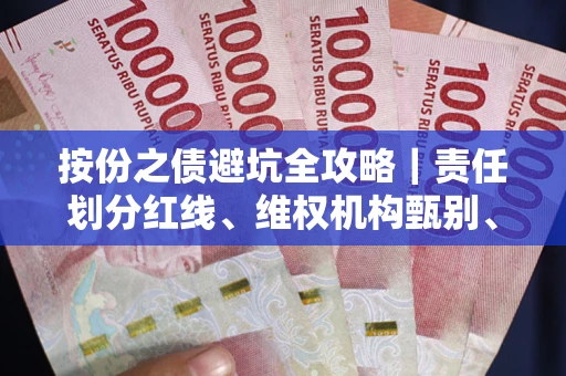 济南按份之债避坑全攻略｜责任划分红线、维权机构甄别、纠纷处理全流程拆解