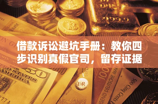 济南借款诉讼避坑手册：教你四步识别真假官司，留存证据不踩雷