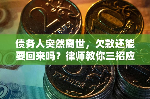 济南债务人突然离世，欠款还能要回来吗？律师教你三招应对