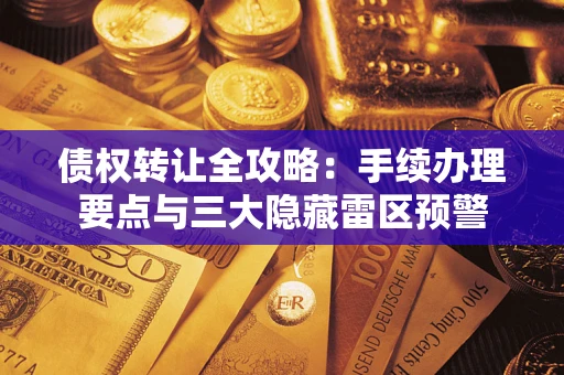 济南债权转让全攻略：手续办理要点与三大隐藏雷区预警